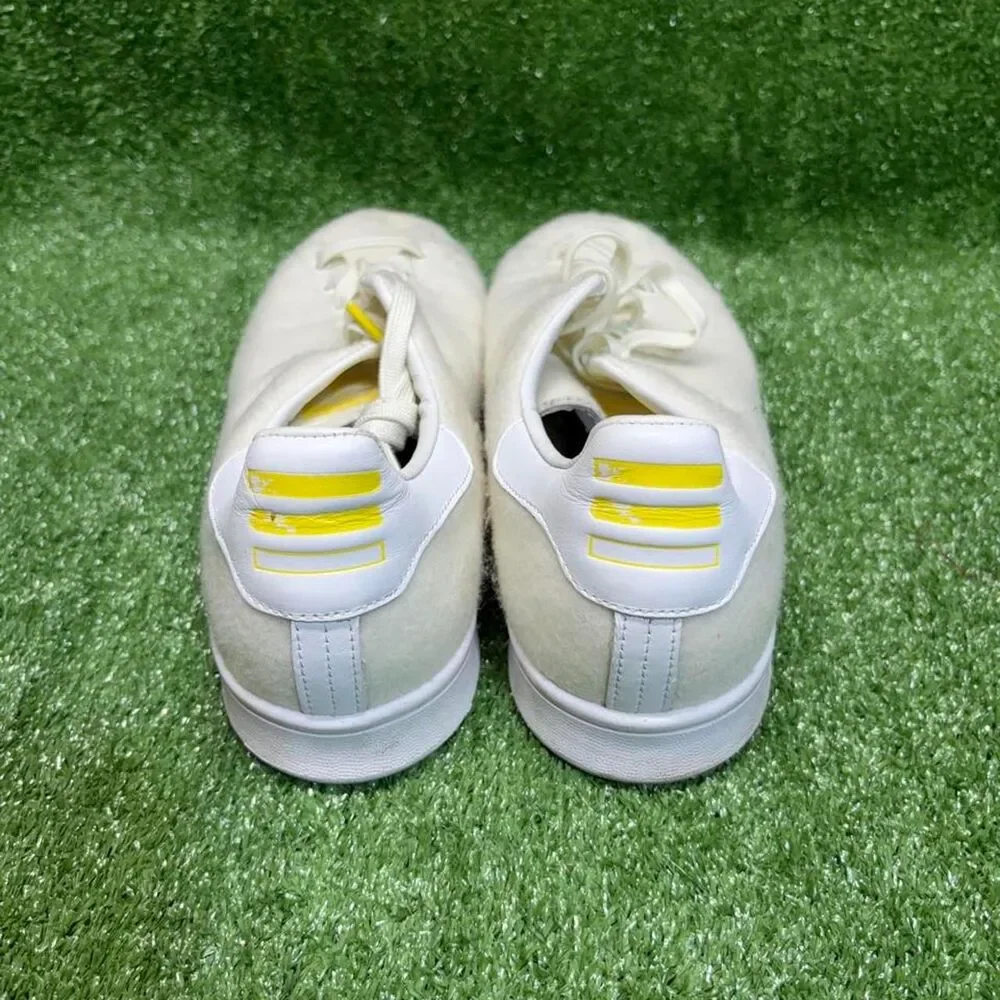 Adidas Men's White and Cream Trainers